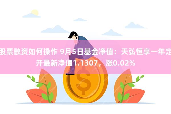 股票融资如何操作 9月5日基金净值：天弘恒享一年定开最新净值1.1307，涨0.02%