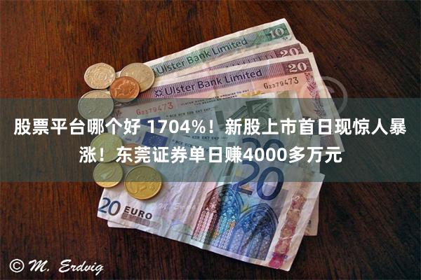 股票平台哪个好 1704%！新股上市首日现惊人暴涨！东莞证券单日赚4000多万元