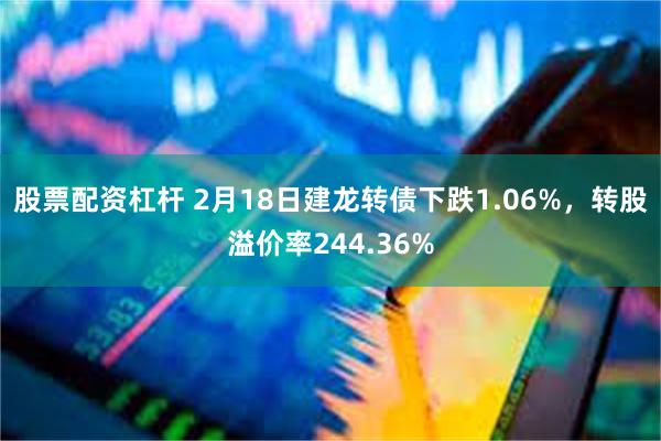 股票配资杠杆 2月18日建龙转债下跌1.06%，转股溢价率244.36%